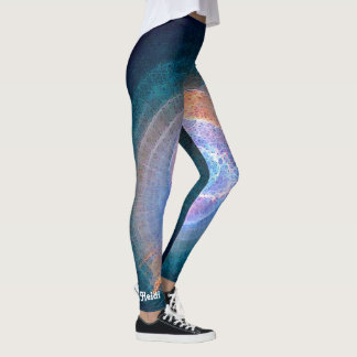 Das Katzenaugen-Nebelfleck-Raum Artwear Leggings