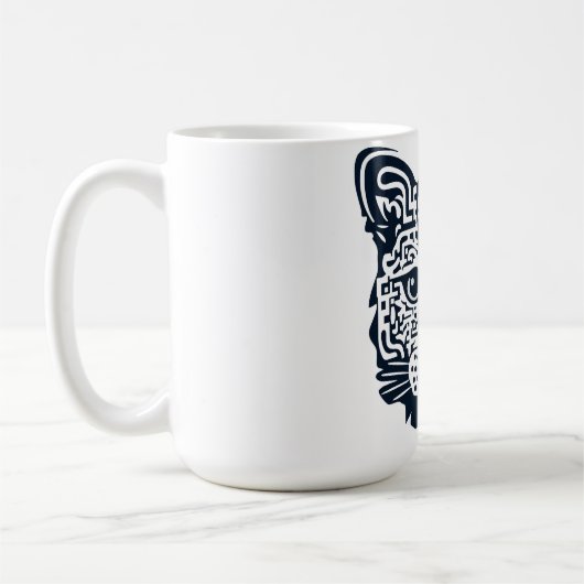 Das Katzengefecht Kaffeetasse (Links)