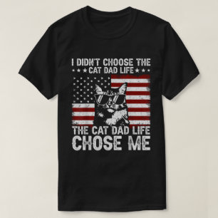 Das Katzenleben wählt mich lustige Katzen, die Pap T-Shirt