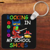 Das Katzenrocken in meiner Schule geht zurück zur  Schlüsselanhänger (Rückseite)