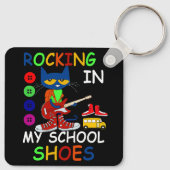 Das Katzenrocken in meiner Schule geht zurück zur  Schlüsselanhänger (Rückseite)