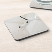 Das Katzenspringen Getränkeuntersetzer (Linke Seite)