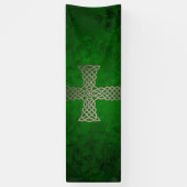 Das keltische Kreuz Banner (Vertikal)