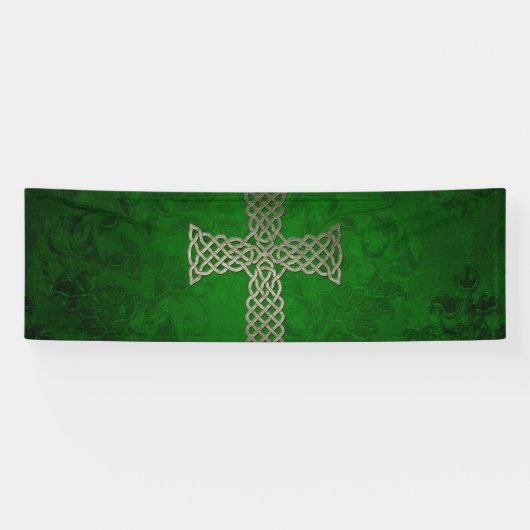 Das keltische Kreuz Banner (Horizontal)