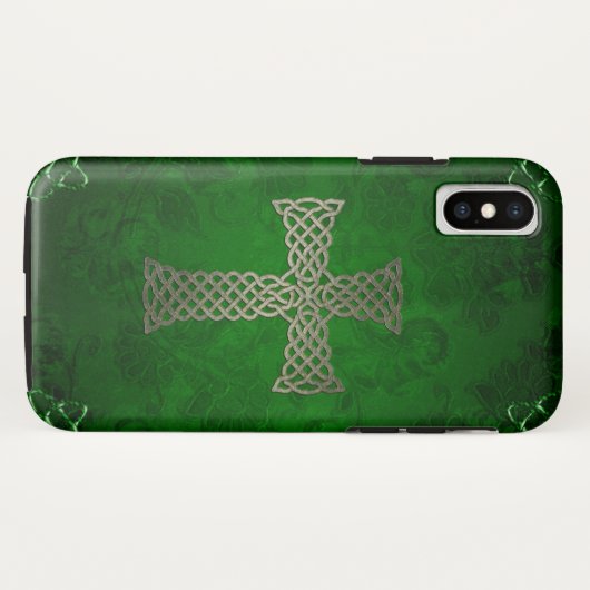 Das keltische Kreuz Case-Mate iPhone Hülle (Rückseite (Horizontal))