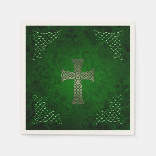 Das keltische Kreuz Serviette (Vorderseite)