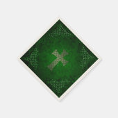 Das keltische Kreuz Serviette (Ecke)