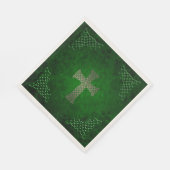 Das keltische Kreuz Serviette (Ecke)