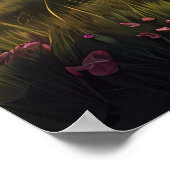 Das Keltische Kreuz steht als Leuchtfeuer der Hoff Poster (Ecke)