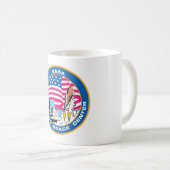 Das Kennedy Space Center der NASA Kaffeetasse (VorderseiteRechts)