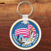 Das Kennedy Space Center der NASA Schlüsselanhänger (Vorderseite)