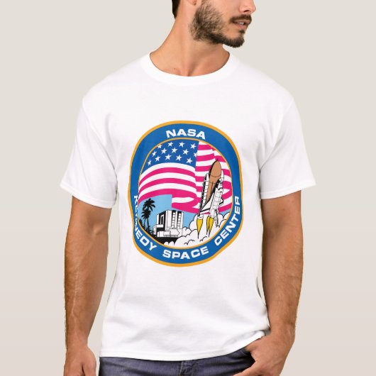 Das Kennedy Space Center der NASA T-Shirt (Vorderseite)