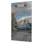 Das Kennzeichen des Winters Klemmbrett (Links)