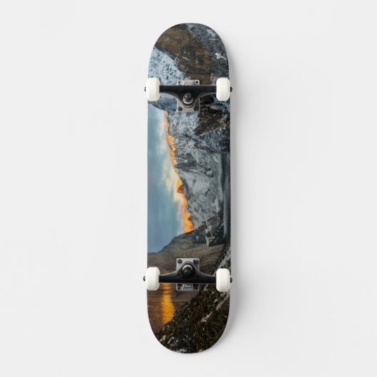 Das Kennzeichen des Winters Skateboard (Vorderseite)