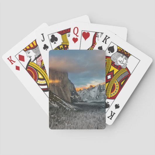 Das Kennzeichen des Winters Spielkarten (Rückseite)