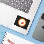 Das Kepler-16 System. Aufkleber (Laptop mit iPhone)