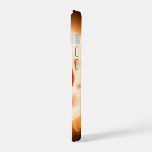 Das Kepler-16 System. iPhone 15 Hülle (Linke Seite)