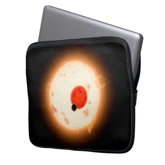 Das Kepler-16 System. Laptopschutzhülle (Vorderseite Links)