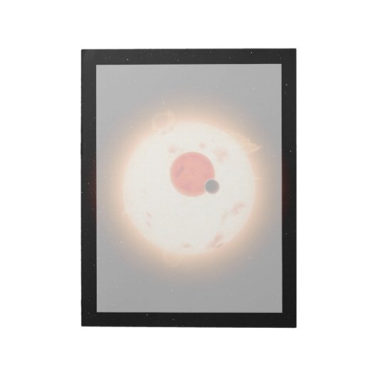 Das Kepler-16 System. Notizblock (Rotiert)
