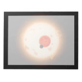 Das Kepler-16 System. Notizblock (Vorderseite)