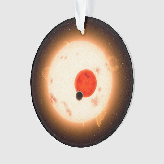 Das Kepler-16 System. Ornament (Vorderseite)