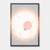 Das Kepler-16 System. Post-it Klebezettel (Vorderseite)