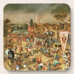 Das Kermesse des Festes von St George Untersetzer