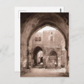 Das Kettentor, Tempelberg, Jerusalem Postkarte (Vorne/Hinten)