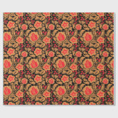 Das Khokhloma Kulture Muster Geschenkpapier (Flach)