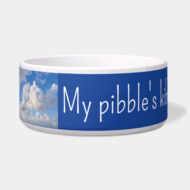 Das Kibble meines Pibbles Napf (Links)