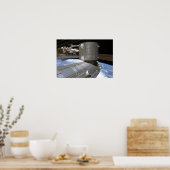 Das Kibo-japanische Druckmodul 2 Poster (Küche)