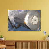 Das Kibo-japanische Druckmodul 3 Leinwanddruck (Insitu (Wohnzimmer))