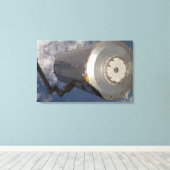 Das Kibo-japanische Druckmodul 3 Leinwanddruck (Insitu (Holzboden))