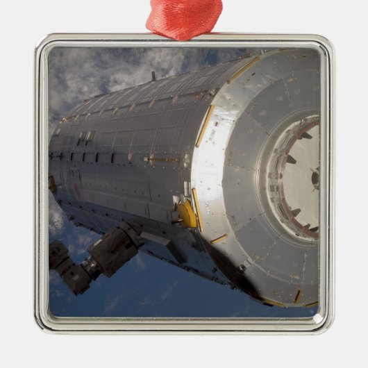 Das Kibo-japanische Druckmodul 3 Silbernes Ornament (Vorne)