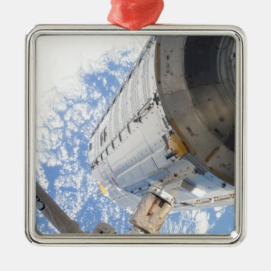 Das Kibo-japanische Druckmodul Silbernes Ornament (Vorne)