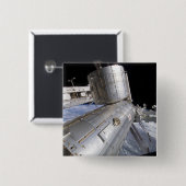 Das Kibo-Labor für das japanische Experimentiermod Button (Vorne & Hinten)