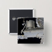 Das Kibo-Labor für das japanische Experimentiermod Button (Vorne & Hinten)