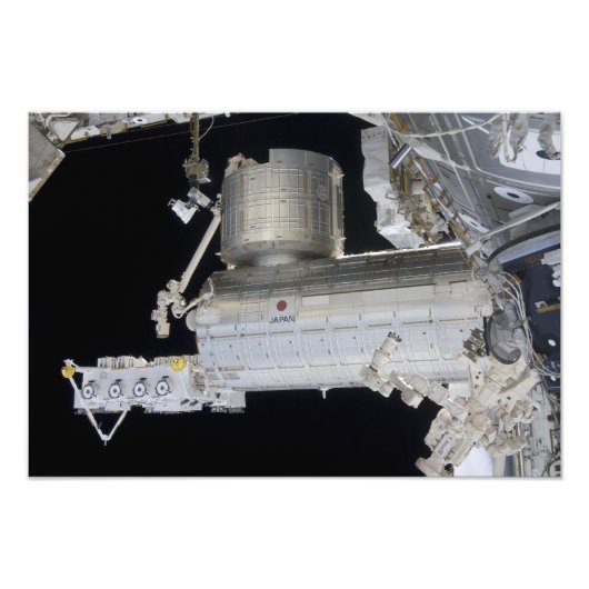 Das Kibo-Labor für das japanische Experimentiermod Fotodruck (Vorne)