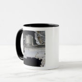 Das Kibo-Labor für das japanische Experimentiermod Tasse (Vorderseite Links)