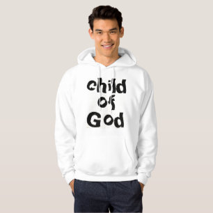 Das Kind Gottes Bibelzitat weiß Hoodie