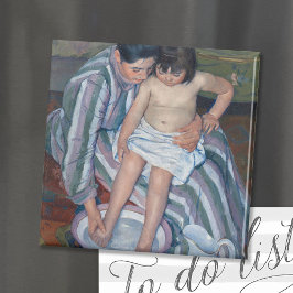 Das Kind im Bad | Mary Cassatt Magnet