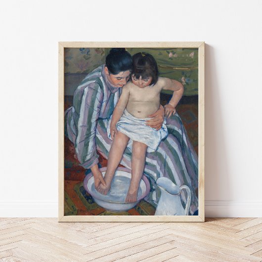 Das Kind im Bad | Mary Cassatt Poster
