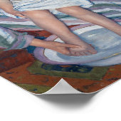 Das Kind im Bad | Mary Cassatt Poster (Ecke)