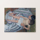 Das Kind im Bad | Mary Cassatt Puzzle (Horizontal)