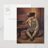 Das Kind im Gefängnis Postkarte (Vorne/Hinten)