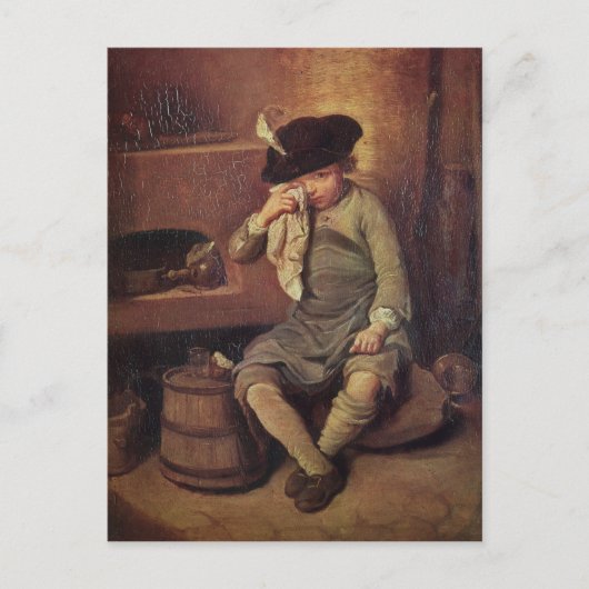 Das Kind im Gefängnis Postkarte (Vorderseite)