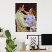 Das Kind ist krank. 1890, Mary Cassatt Poster (Heimbüro)