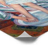 Das Kind ist krank und Mary Cassatt Poster (Ecke)