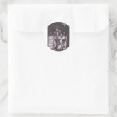Das Kind lebt Aufkleber (Tasche)