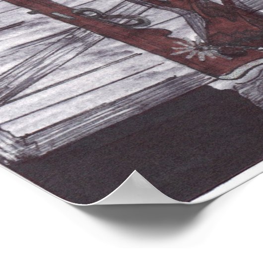 Das Kind lebt Poster (Ecke)